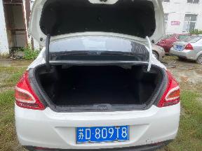 （苏D809T8)东风标致308小型轿车转让公告