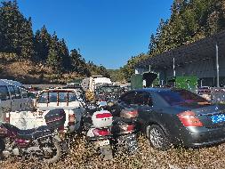 汝城县公安局交通警察大队一批查扣车辆报废处置