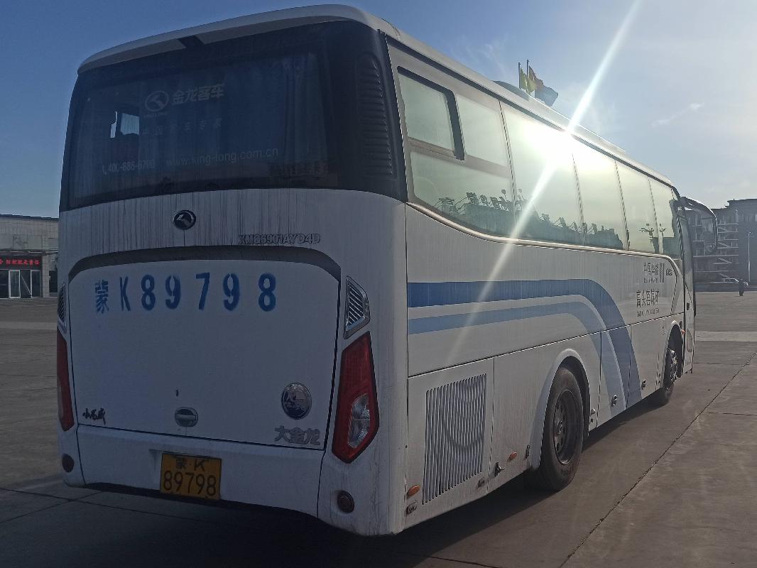 （蒙K89798）金龙牌XMQ6901AYD5D大型普通客车7.3（内蒙古北联电能源开发有限责任公司高头窑煤矿）(二次挂牌)