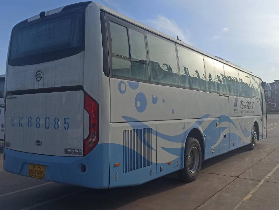 （蒙K88085）金旅牌XML6127J68大型普通客车8.5（内蒙古北联电能源开发有限责任公司高头窑煤矿）(二次挂牌)