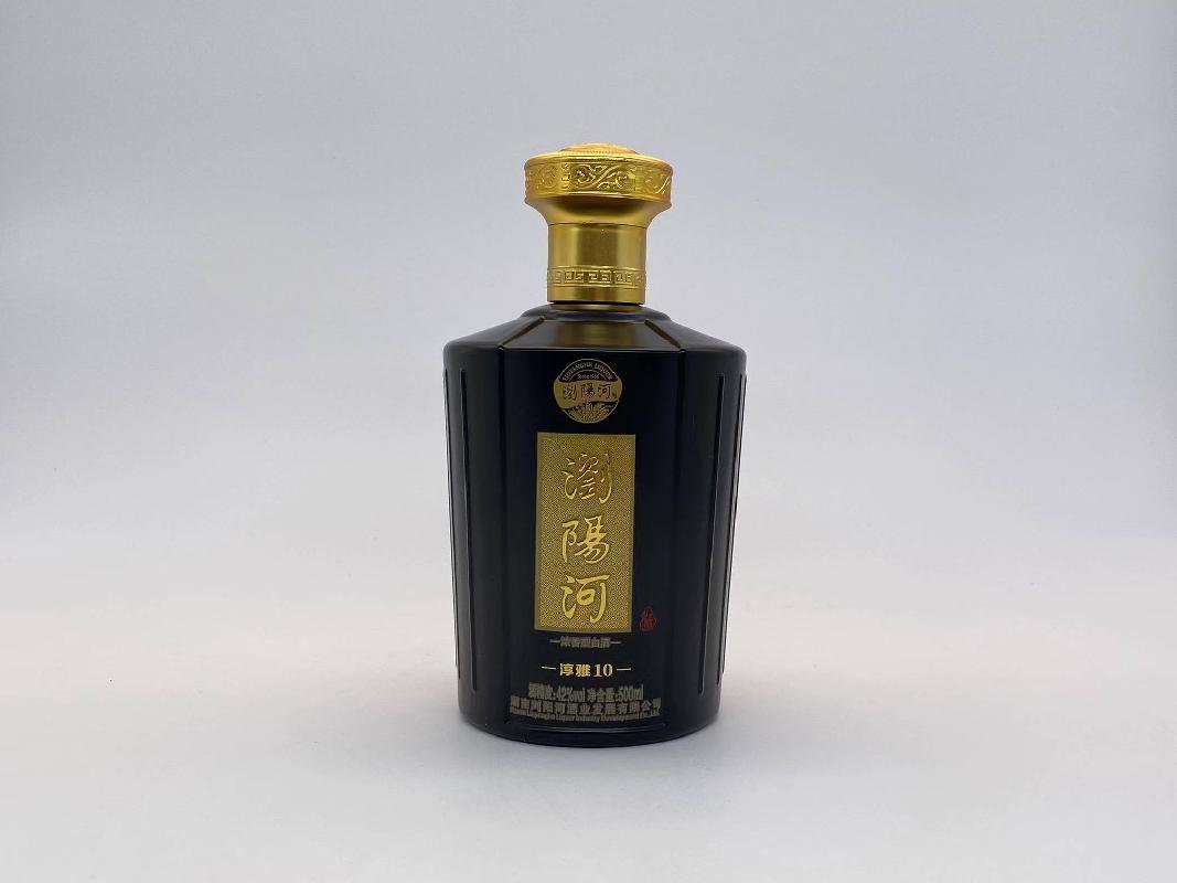 【公益拍卖】浏阳河 淳雅10 42度浓香型白酒 500ml/瓶  6瓶/箱   5箱