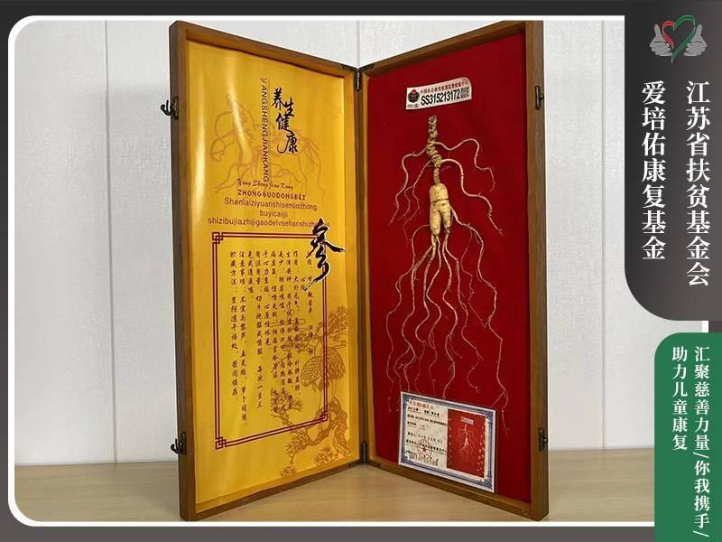 【公益拍卖】东北特产人参，两盒山参加三盒林下参 参型各异  5盒