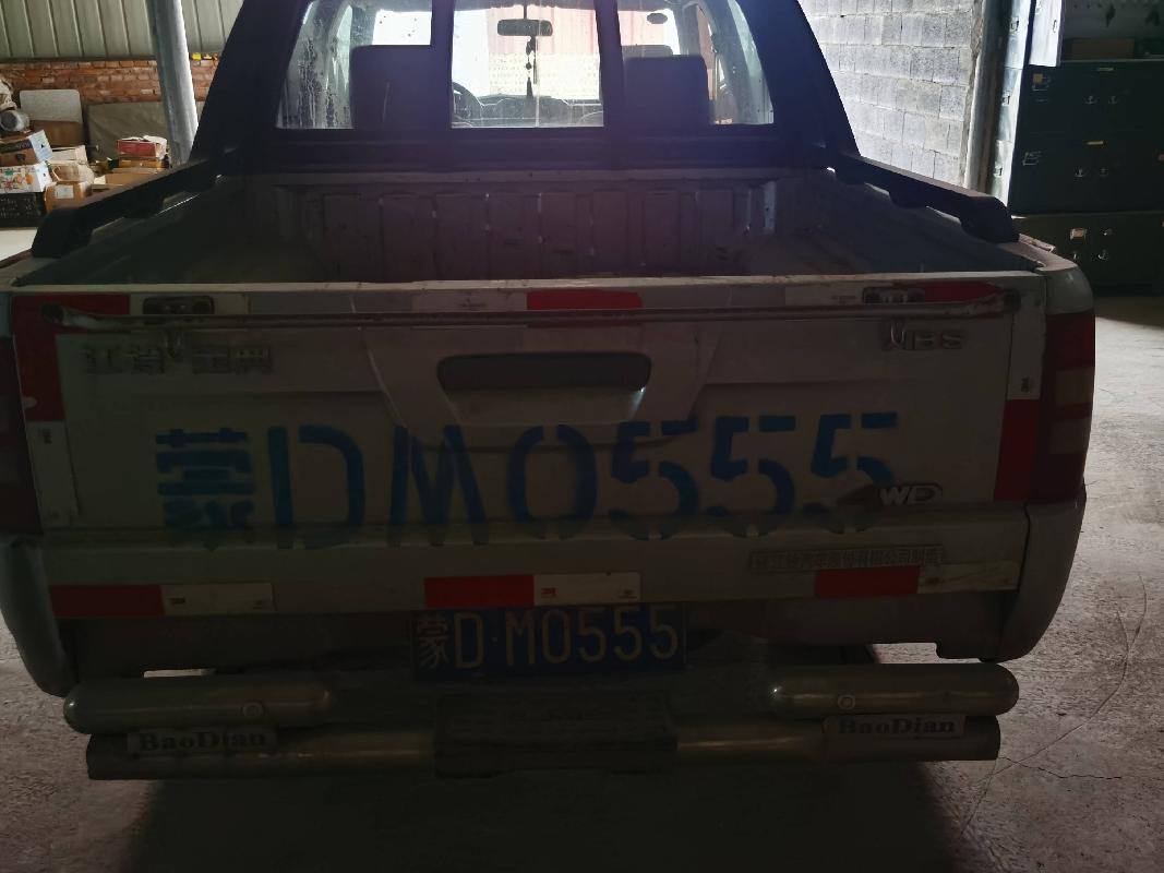 （蒙DM0555）江铃牌JX1021TS3轻型普通货车2.8T(内蒙古第十地矿）