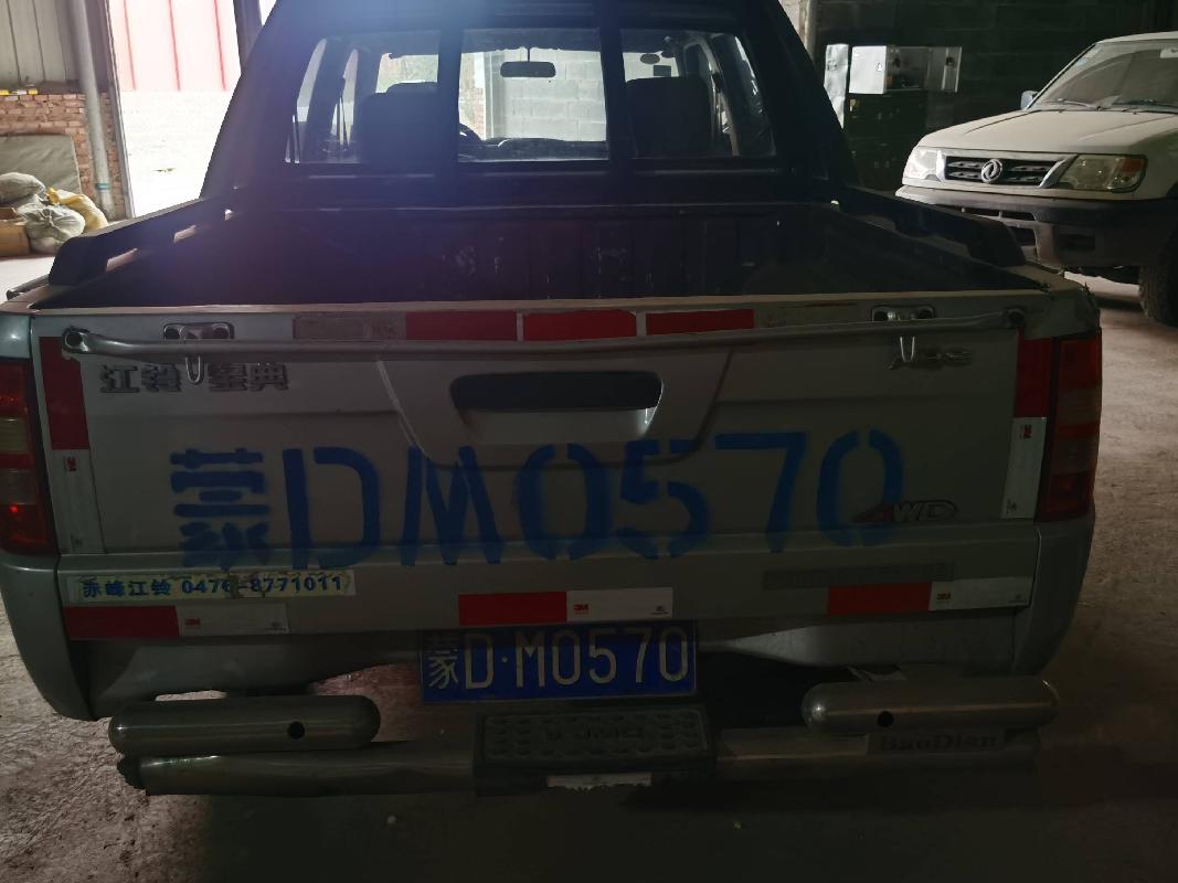 （蒙DM0570）江铃牌JX1021TS3轻型普通货车2.8T（内蒙古第十地矿）