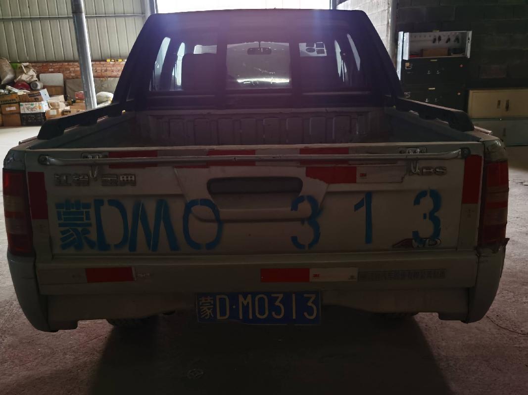 （蒙DM0313）江铃牌JX1021TS3轻型普通货车2.8T（内蒙古第十地勘）