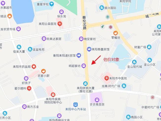 湖南省耒阳市蔡伦北路20幢103号门面转让