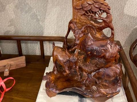 资产处置一件木雕转让公告