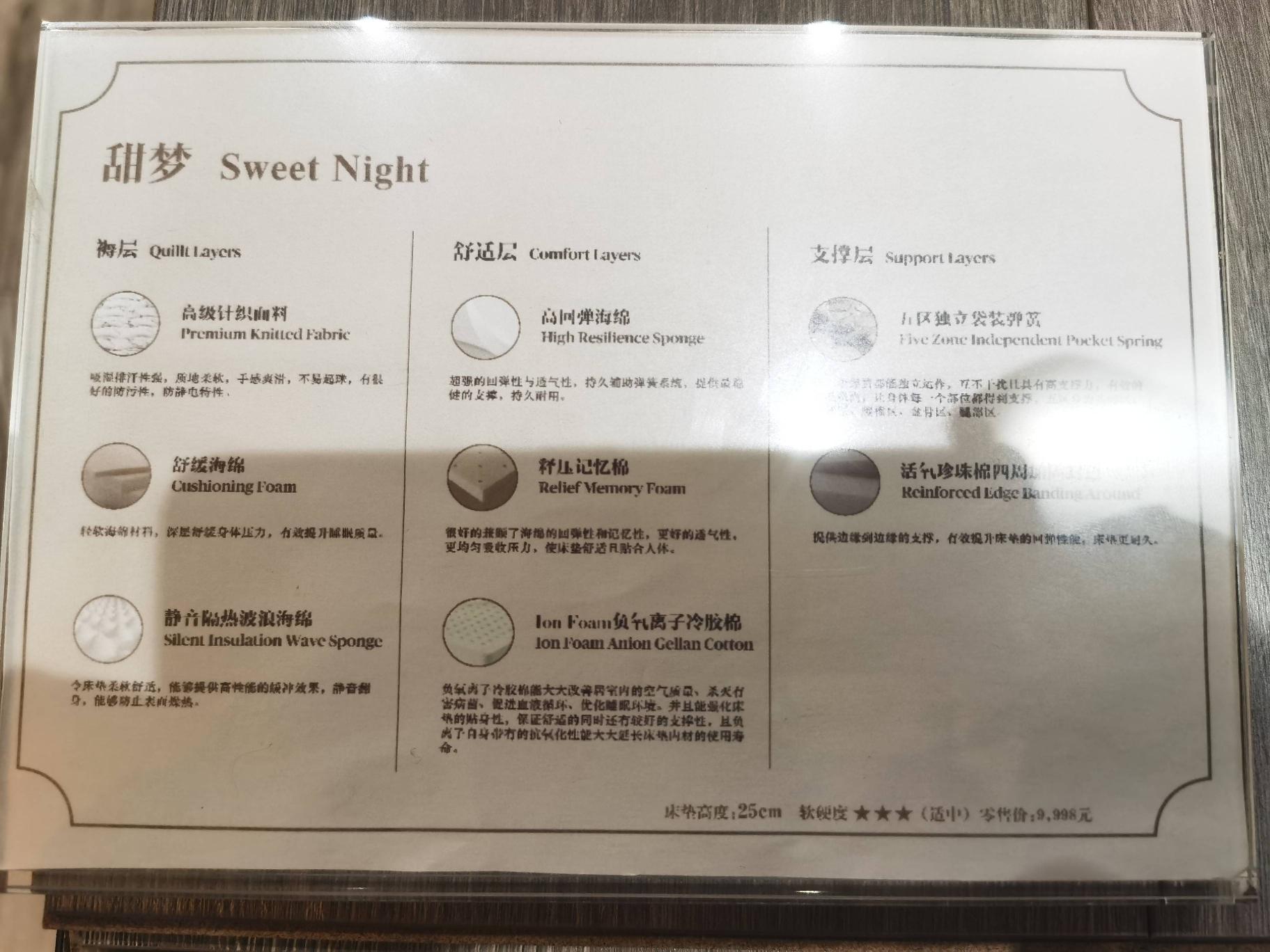 资产处置澳大利亚品牌独立袋装弹簧席梦思床垫1床转让公告