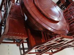 资产处置一套赞比亚巴花家具（全新未使用9件套）转让公告