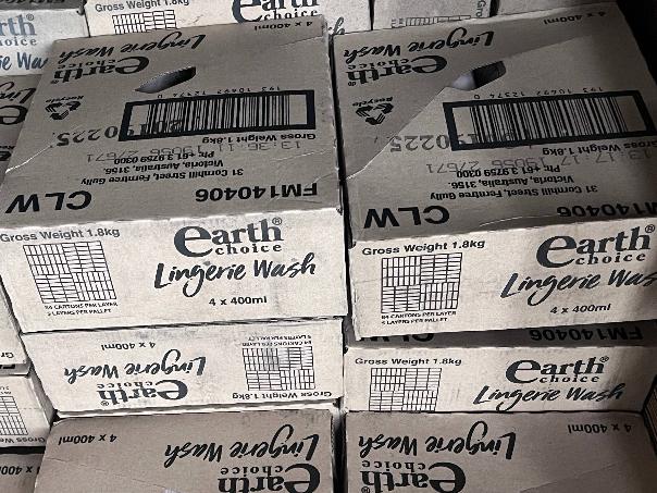 资产处置一批澳大利亚大地之选女性内衣洗衣液 50瓶转让公告