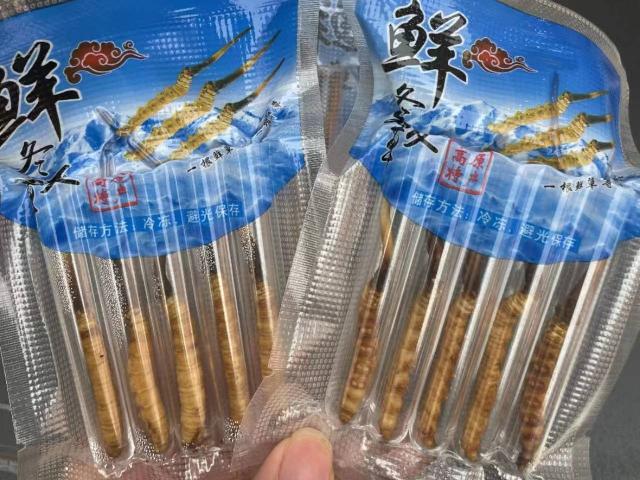 【2袋】生鲜即食虫草 5根/袋（顺丰冷链运送）转让公告