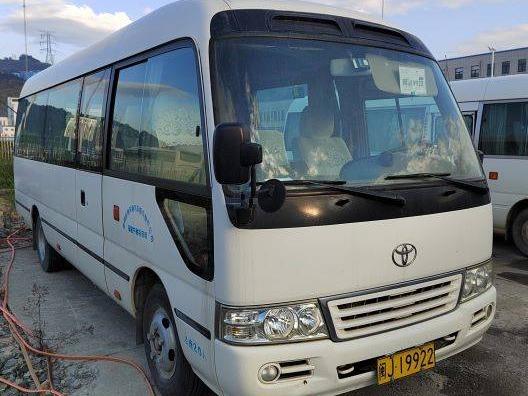 闽J19922丰田牌中巴车(二次挂牌)