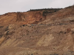 桃江县清塘建筑石料用板岩矿矿山地质灾害削坡卸载治理区域资源量