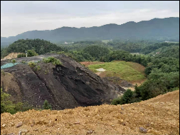 桃江县清塘建筑石料用板岩矿矿山地质灾害削坡卸载治理区域资源量