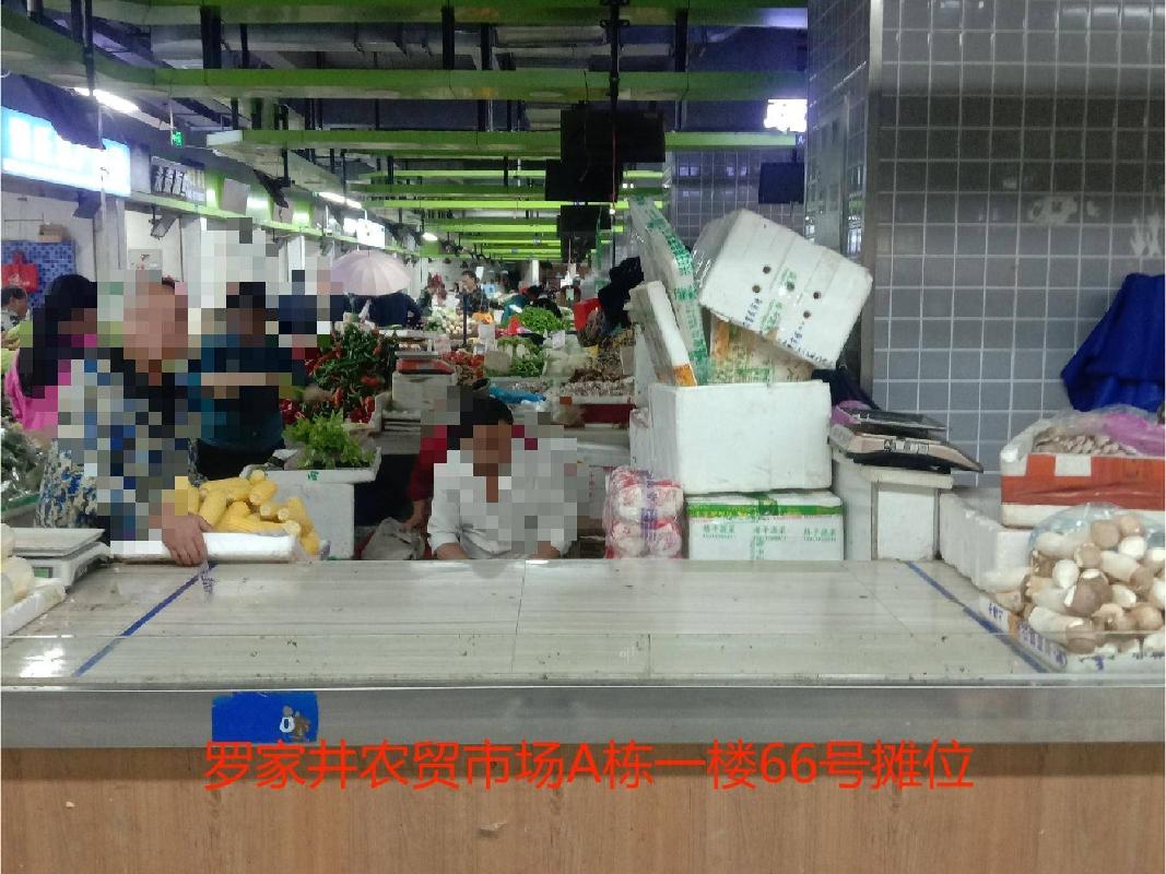 郴州市罗家井农贸市场3个门面、摊位出租