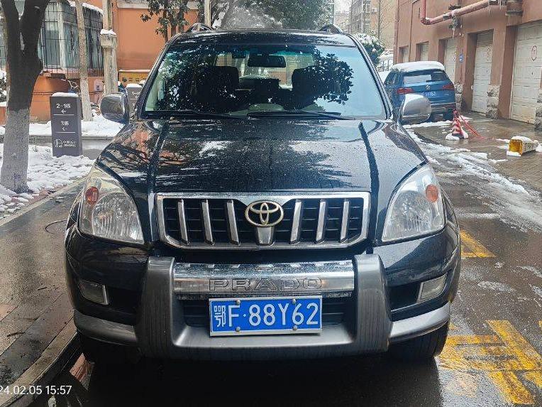 鄂F88Y62 丰田普拉多吉普SCT6491 (SUV)汽车转让交易公告