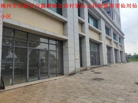 郴州市产业投资集团有限公司11个门面出租（第四批）