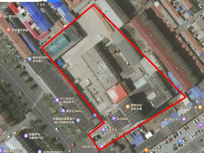 锡林郭勒盟白马饭店房产及土地使用权转让