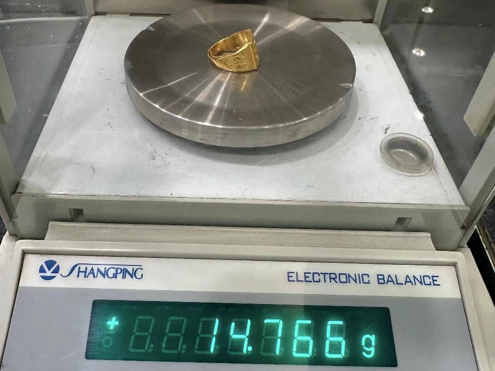 24k黄金绝当品50.6克处置转让公告