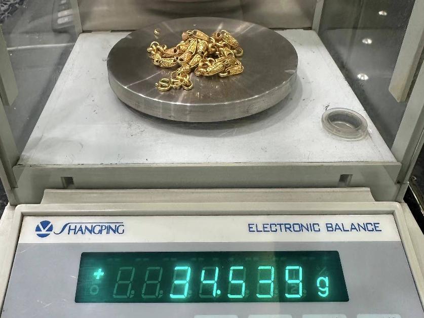 24k黄金绝当品50.6克处置转让公告