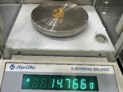 24k黄金绝当品50.6克处置转让公告