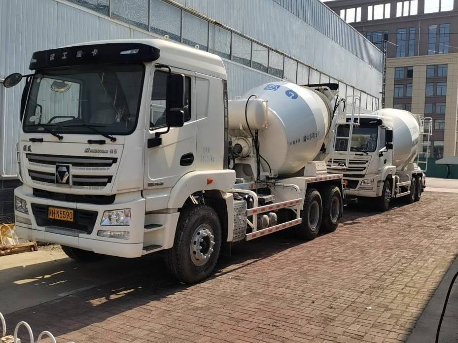 2台搅拌车№XG2458-01(国资监测编号GR2024JS4009329)