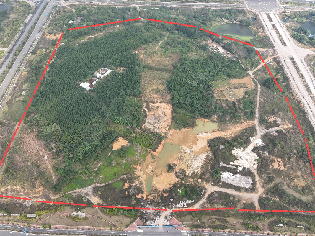 柳州市柳北区沙塘镇三合大道与双沙路交叉口东南侧一处约183亩三产用地使用权流转项目