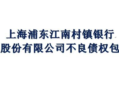 上海浦东江南村镇银行股份有限公司13户18笔不良债权包拍卖公告