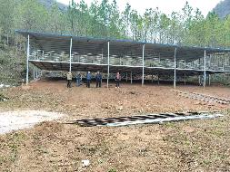 桂林市兴安县漠川乡白面村塘媚山羊场（约400㎡）招租项目