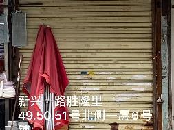 梧州市万秀区新兴一路胜隆里49.50.51号北侧一层6号商铺招租（5年）项目交易公告
