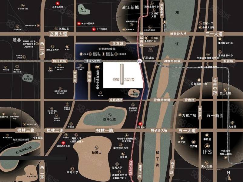 长沙市岳麓区润城万象商业中心T1#栋（悦玺）2609(国资监测编号GR2025HN1000113)