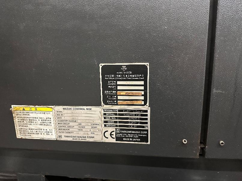Mazak V80龙门式加工中心转让公告