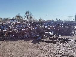 8个圆盾仓和2个井架的残余废铁整体转让（内蒙古通粮集团宝龙山国家粮食储备库有限公司）(国资监测编号GR2025NM1003692)