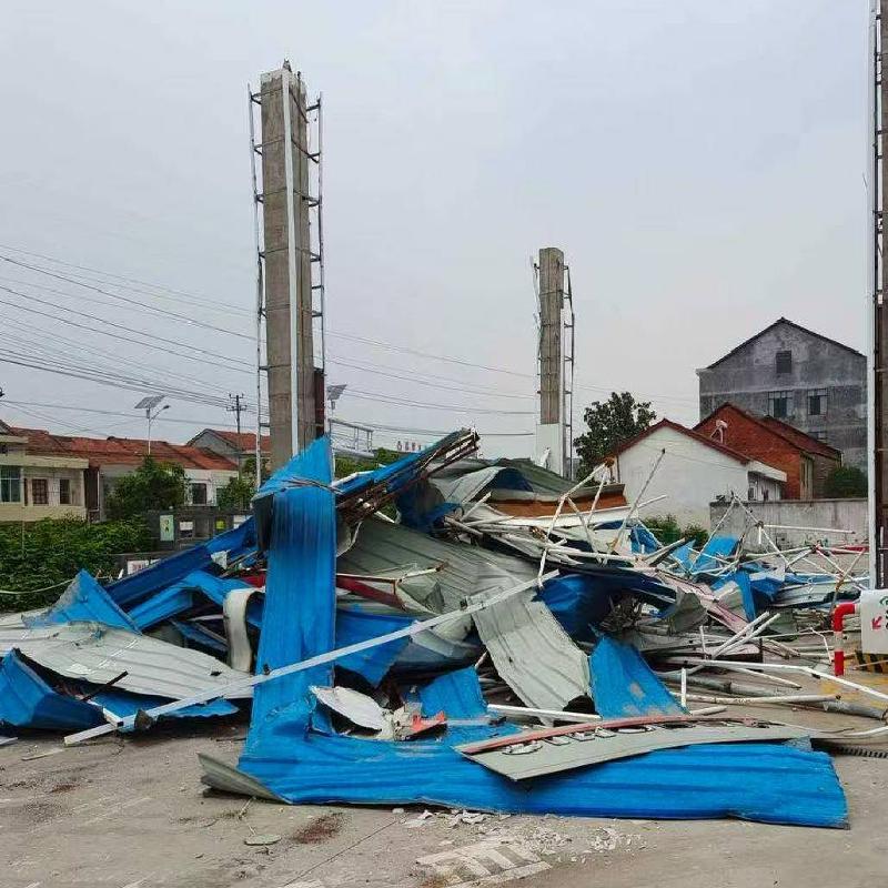 【中石化岳阳分公司】双港加油站报废资产处置
