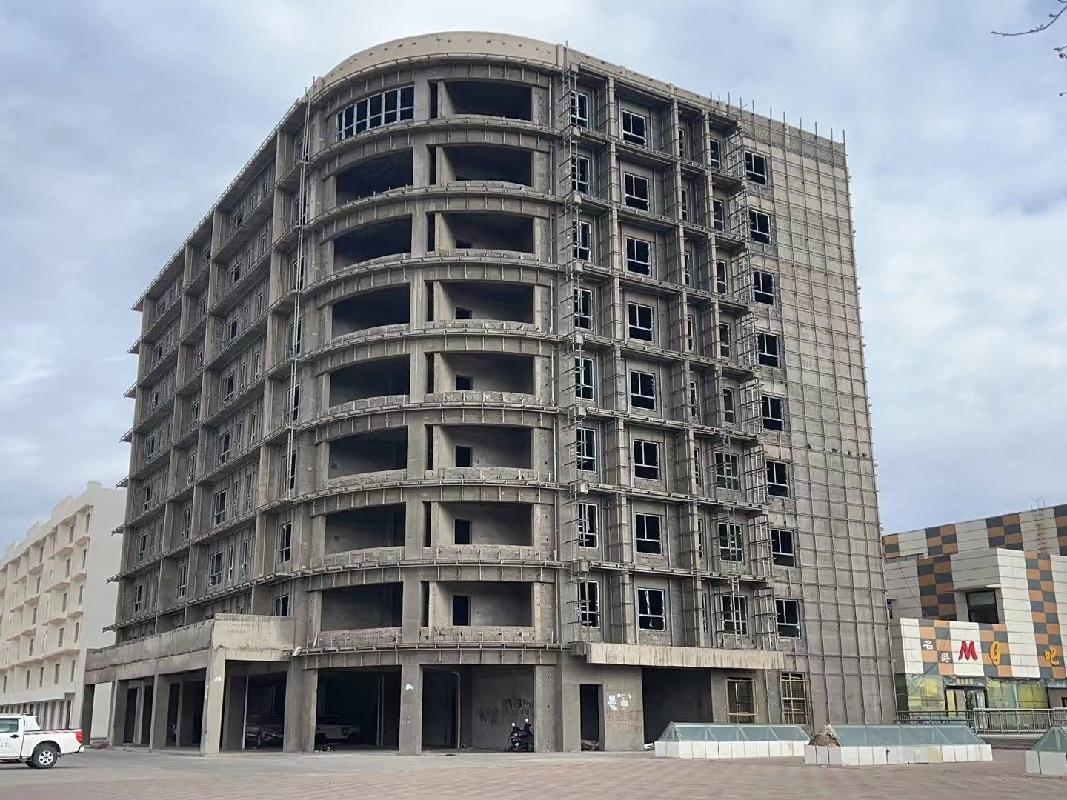 阿拉善经济技术开发区贺兰区胡兀尔商业广场5#楼在建工程转让