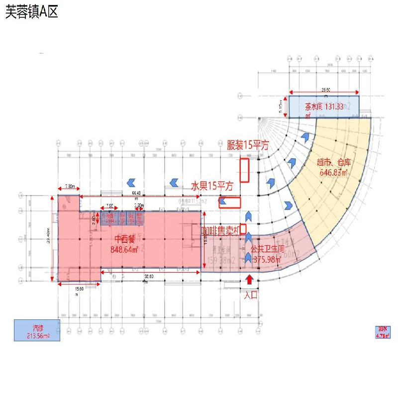 G65包茂高速湖南高速广通实业凤凰服务区，S99龙吉高速芙蓉镇服务区服装项目