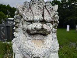 汝城县二尊石狮处置
