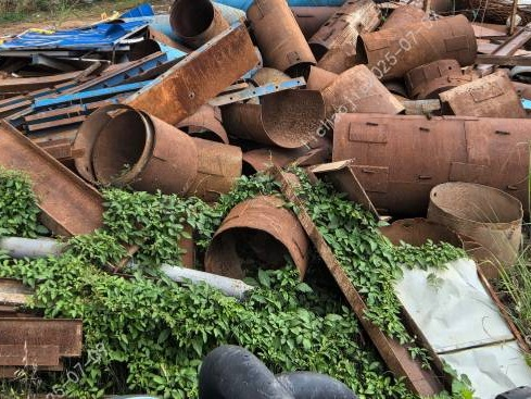废旧工字钢、钢管桩、钢板、槽钢边角料等材料一批（约280吨）(国资监测编号GR2025HN1001351)