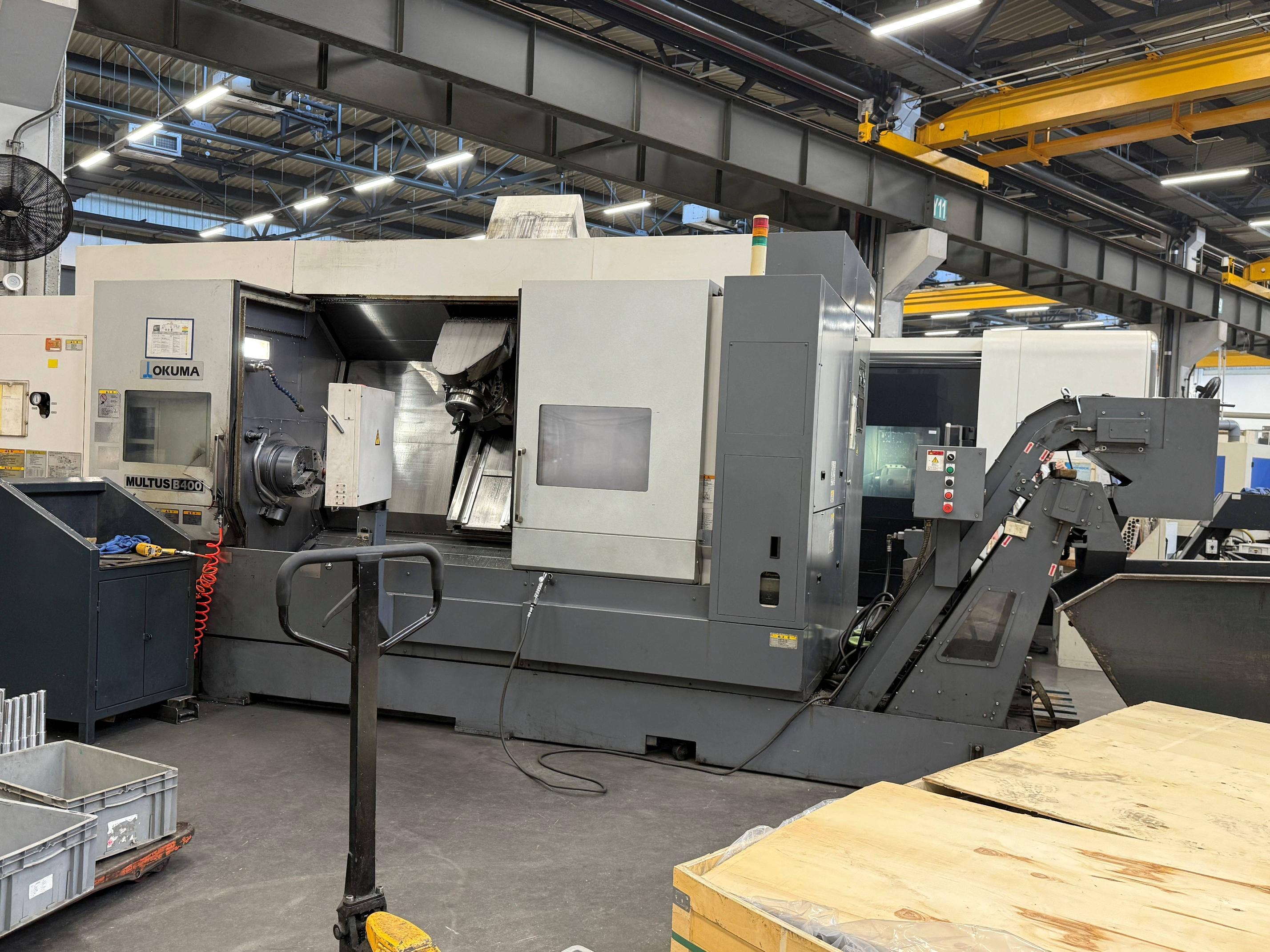 智能化复合加工机床-Okuma multus B400 CNC Lathe转让公告