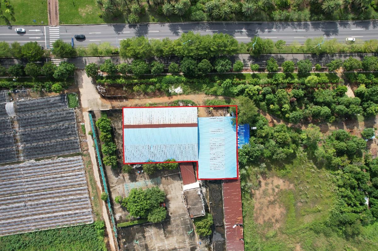 北海市银海区平阳镇横路山村委西侧约1600平方米铁棚招租项目
