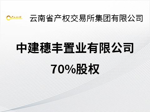 中建穗丰置业有限公司70%股权