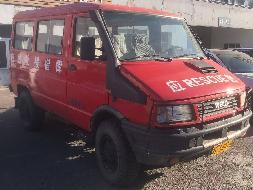 伊犁州应急管理局所属依维柯牌NJ2045SAB6新F34074中型越野客车对外转让