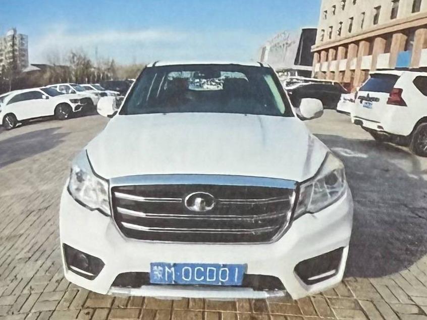 （蒙M0CD01）长城牌轻型栏板货车2.4L转让（阿拉善盟汽车租赁有限公司）(国资监测编号GR2025NM1007959)