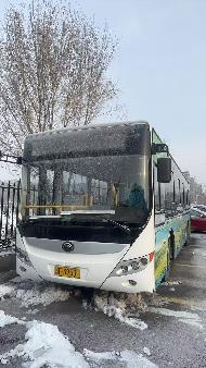 伊犁盛大出租车服务有限公司转让所属9辆报废混合动力宇通牌公交客运车
