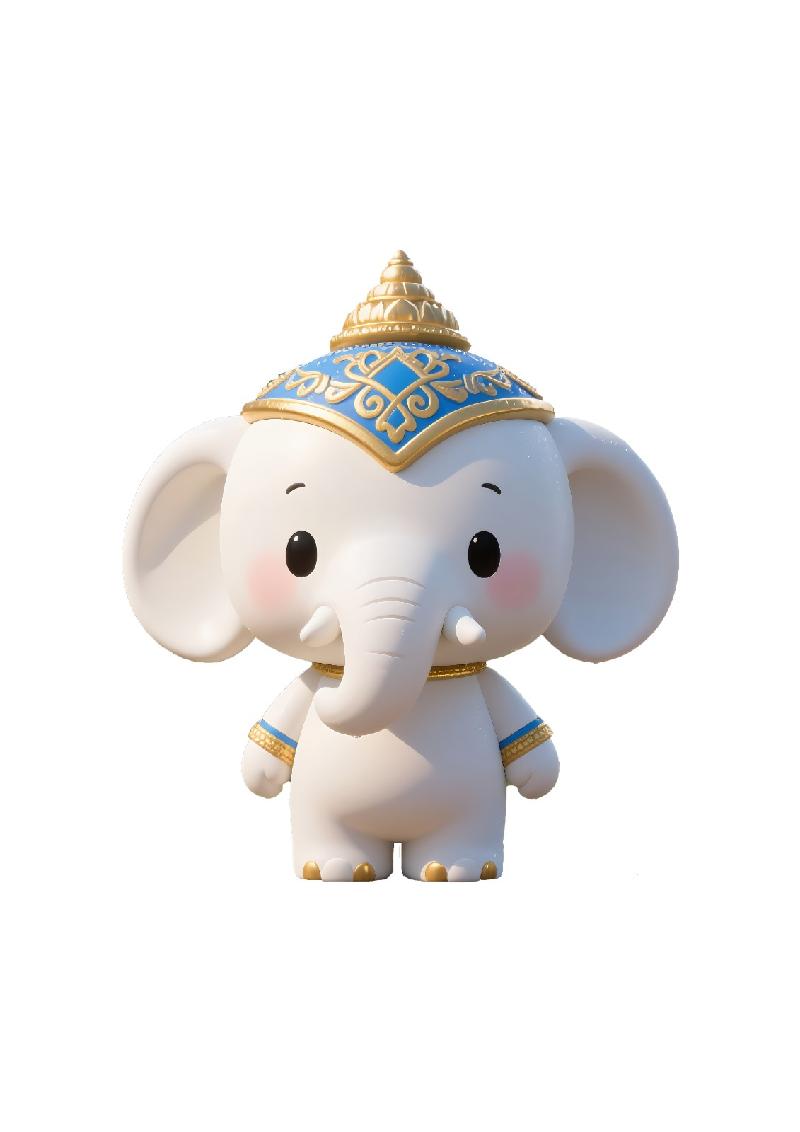 《世界旅游名城IP衍生文创设计——西双版纳萌趣大使天团3D玩偶产品设计》复制许可项目（普通许可）