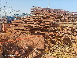 废旧渣浆箱、非标钢结构临时设施加工件、主桥钢结构安装附件切割件等材料一批（预估总重量约40吨）(国资监测编号GR2026HN1000348)