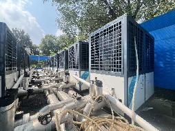 一批商用空气源超低温热泵机组等设备转让市场询价（中国内蒙古森工集团满归森林工业有限公司）