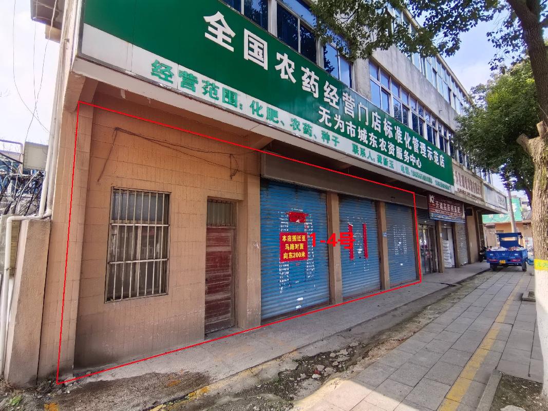 无为市无城镇东门外大街、南方商厦、濡洲大厦及名流家苑6处房产出租公告