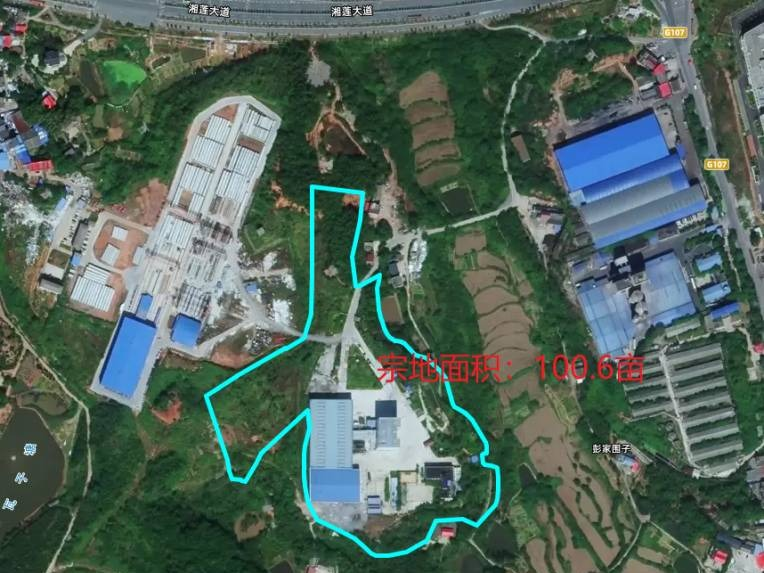 湖南省湘潭市湘潭县易俗河镇湘莲大道以南地块