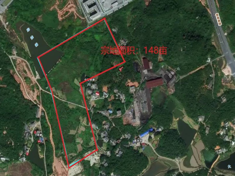 湖南省湘潭市湘潭县荷花路以东、晓霞路以北地块